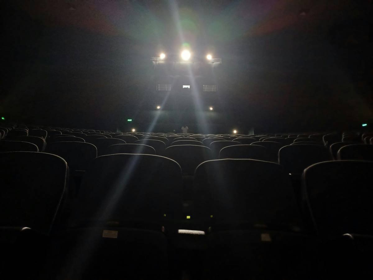 Film crew working efficiently despite challenging conditions